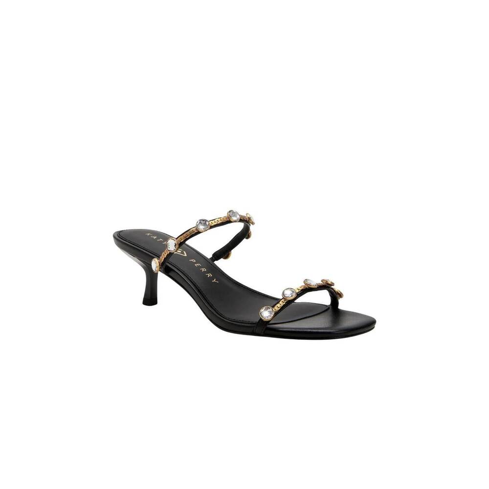NEW KATY PERRY women's the ladie gemstone sandal in black